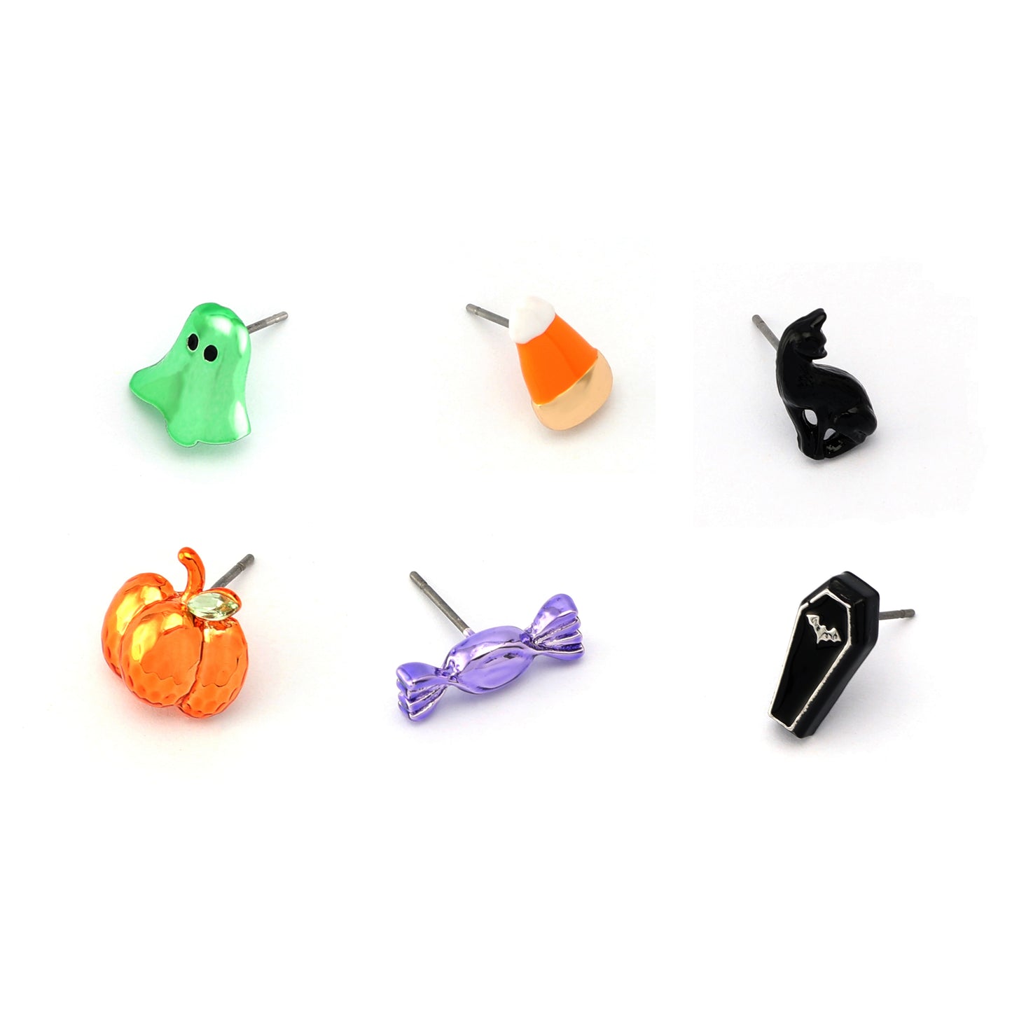 Betsey Johnson Halloween Spooky Stud Earring Set