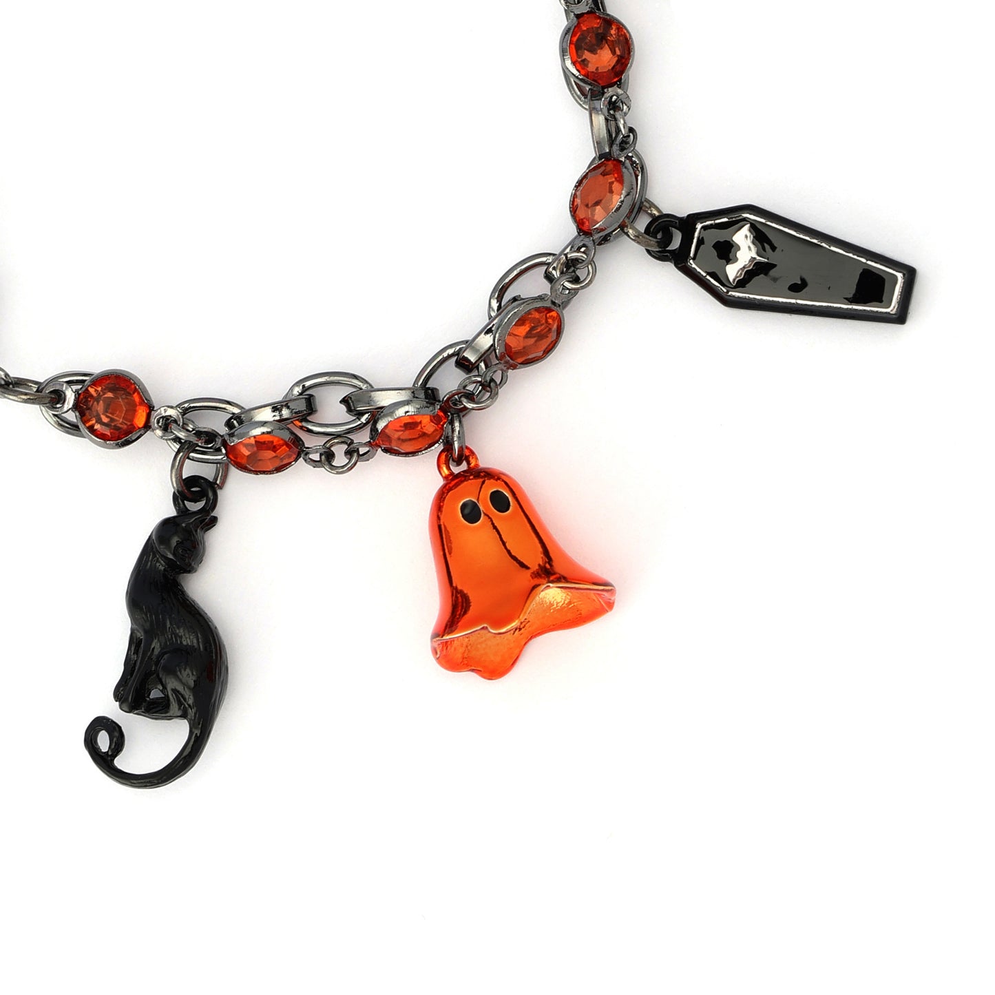 Betsey Johnson Halloween Mixed Charm Stretch Bracelet