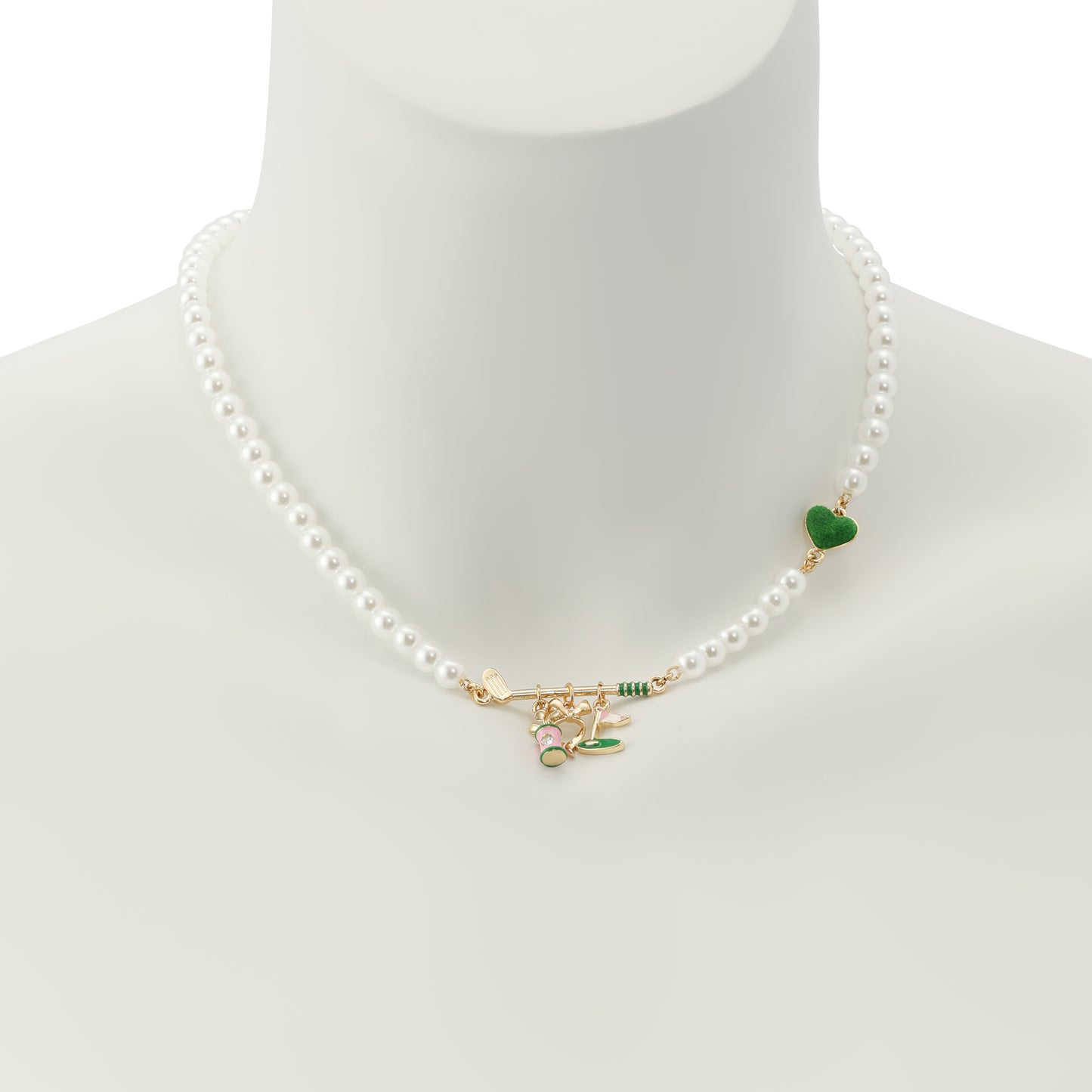 Betsey Johnson Golf Frontal Necklace