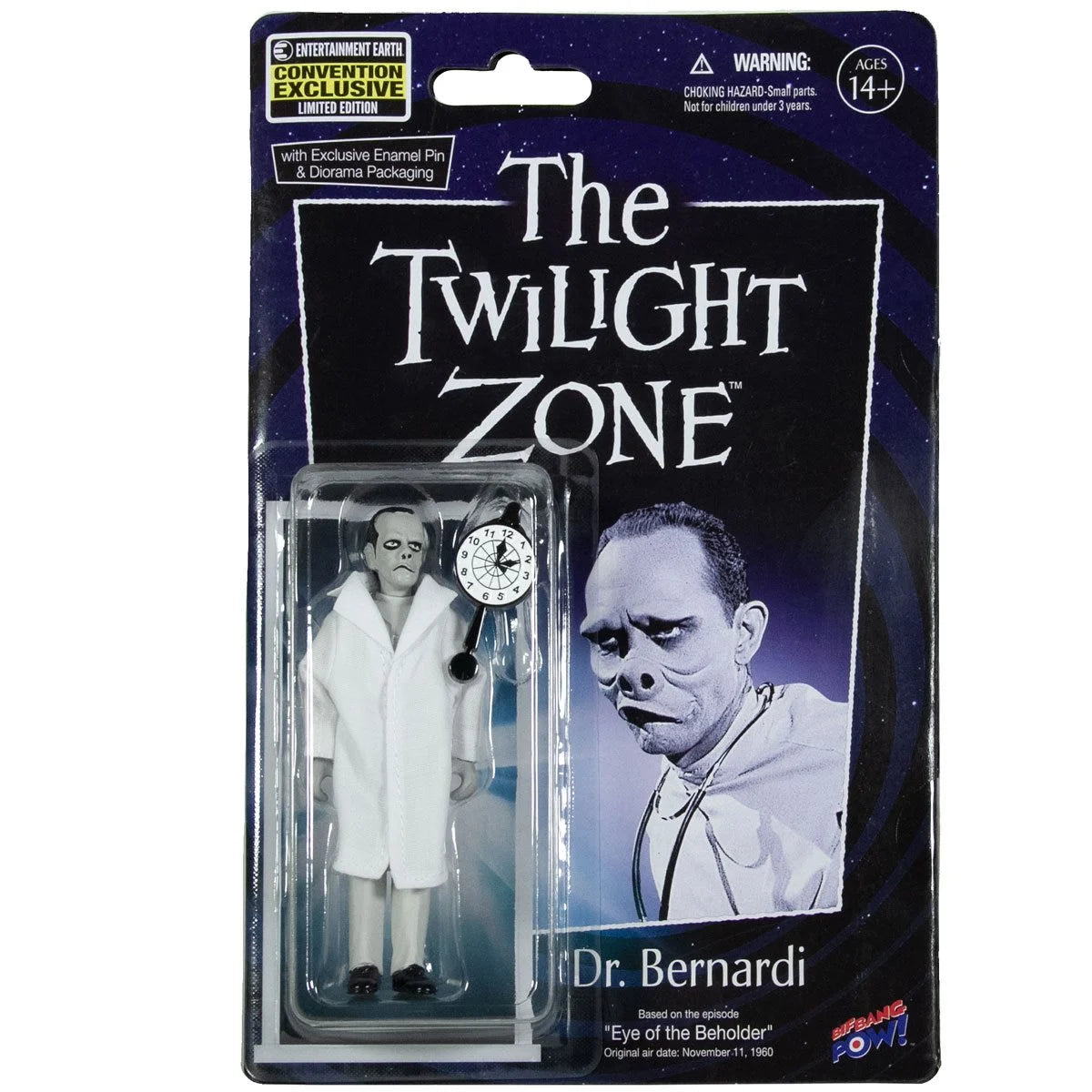 The Twilight Zone Eye of the Beholder Doctor with Diorama 3 3/4-Inch Figure Series 5 - Convention Exclusive