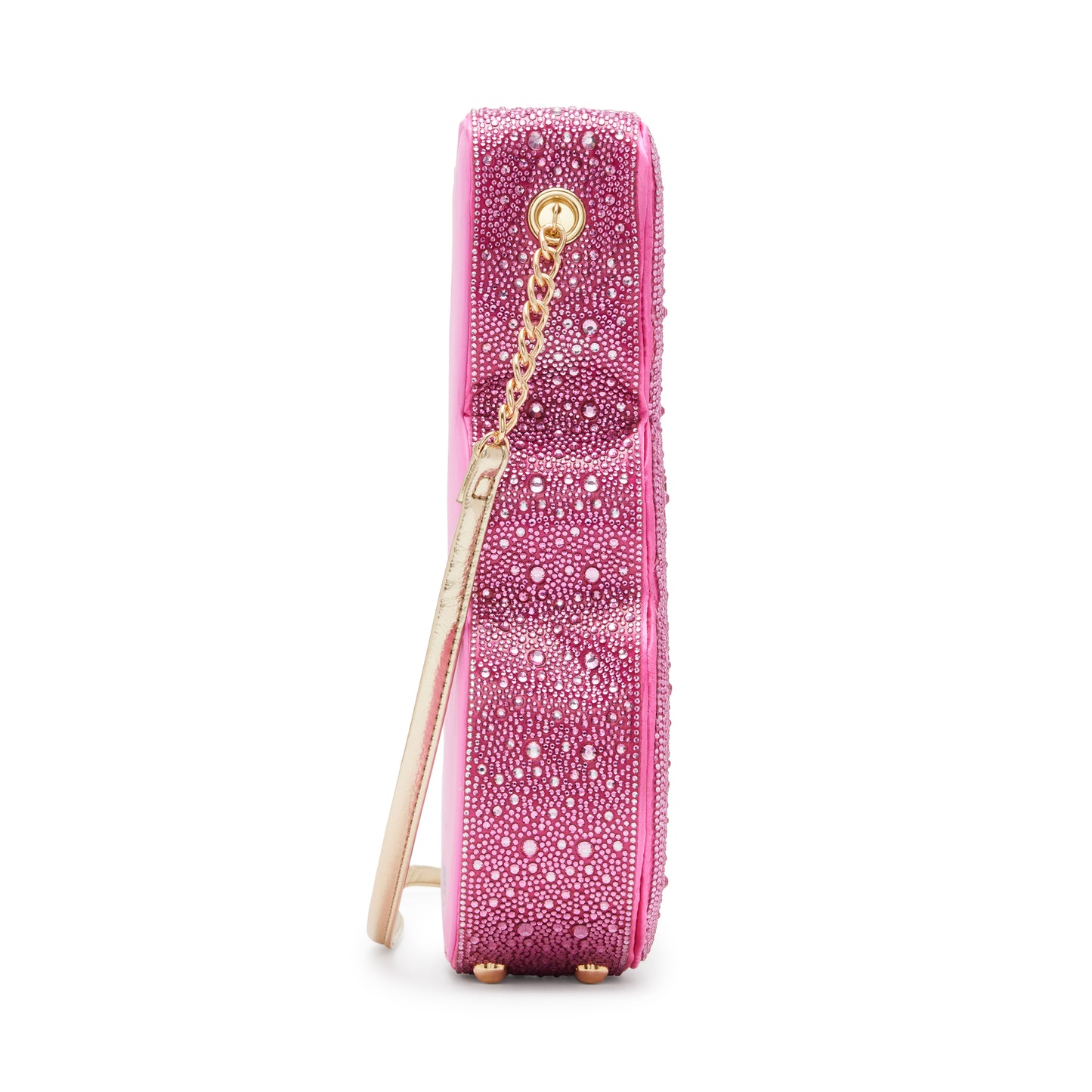 Betsey Johnson Kitsch Rhinestone Peeps Bunny Crossbody Bag Pink