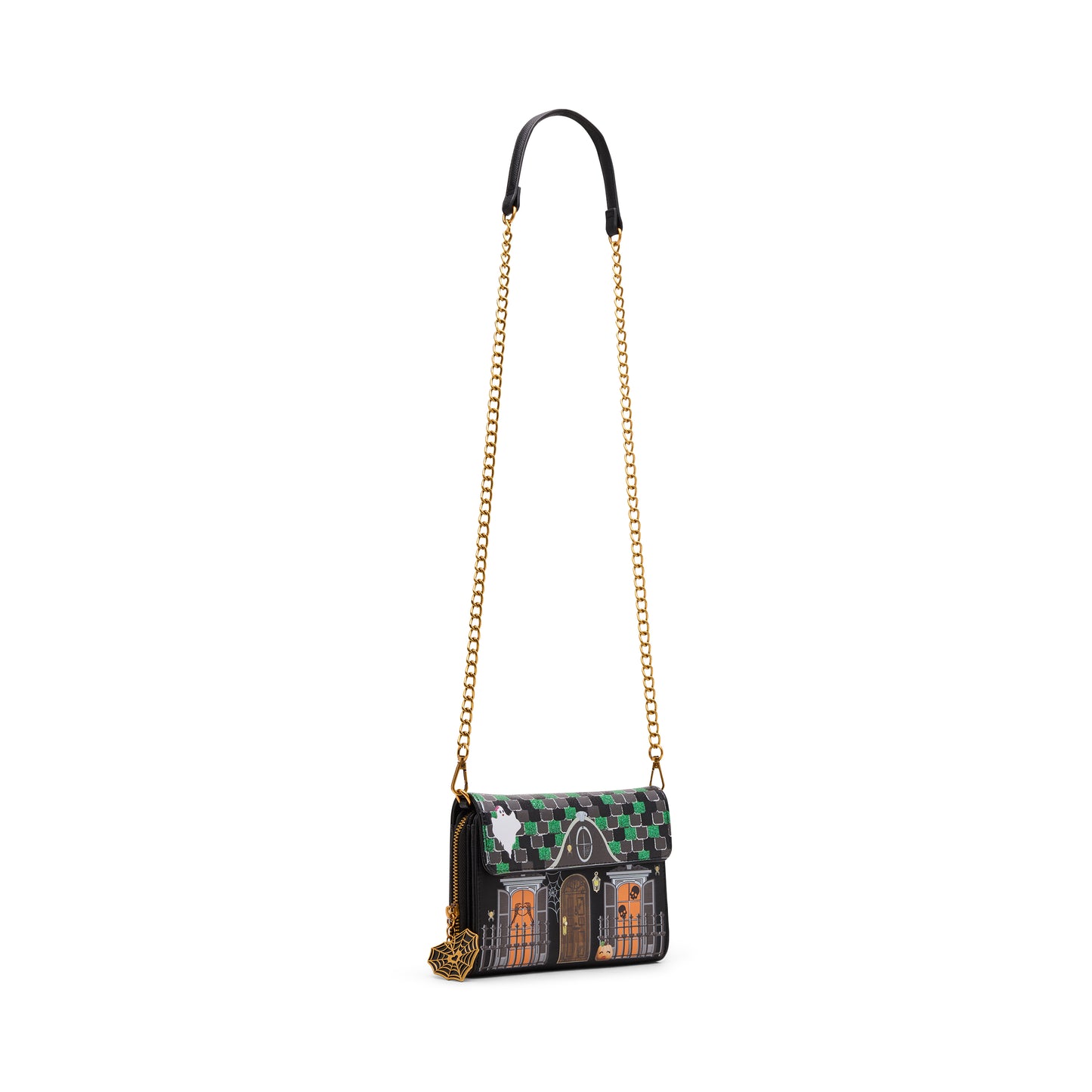 Betsey Johnson Forever Home Wallet On Chain Crossbody Bag