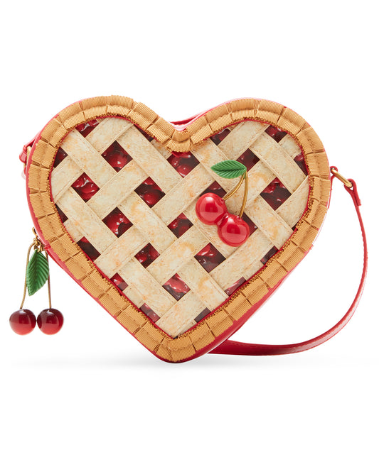 Betsey Johnson Kitsch Sweet As Cherry Pie Crossbody Bag Info