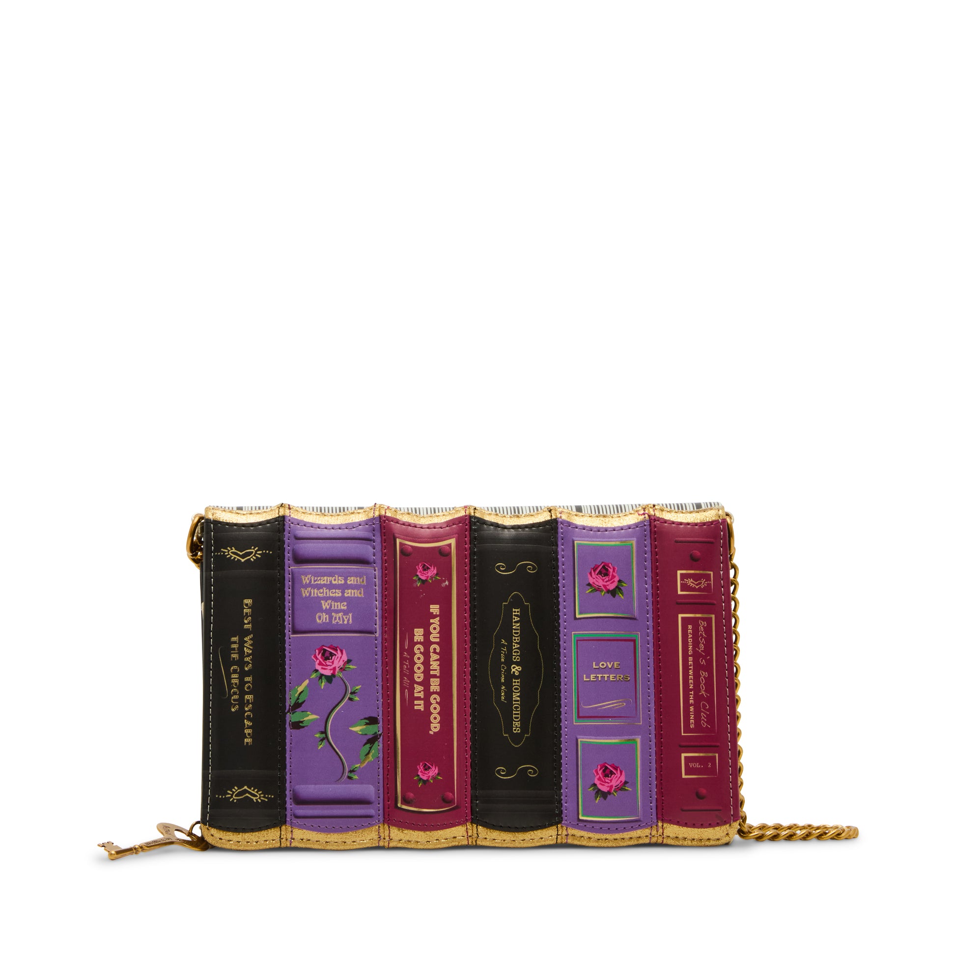 Betsey Johnson Kitsch Betsey's Book Club Crossbody Bag