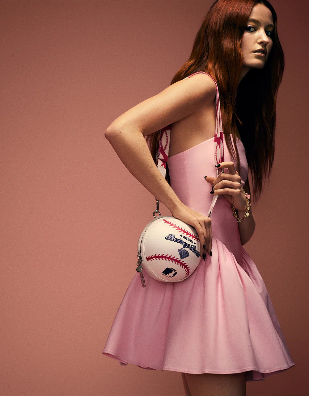 Betsey Johnson Sweetheart Swoon Butterfly Link Bracelet