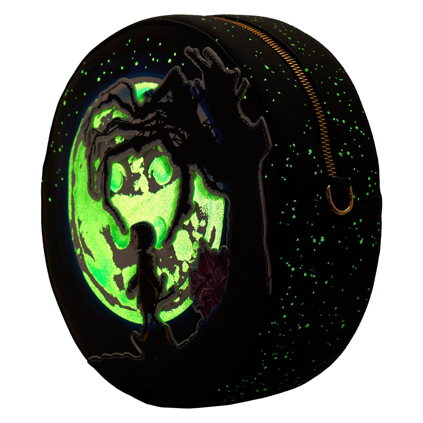 Loungefly Laika Coraline Moon Glow Crossbody Bag