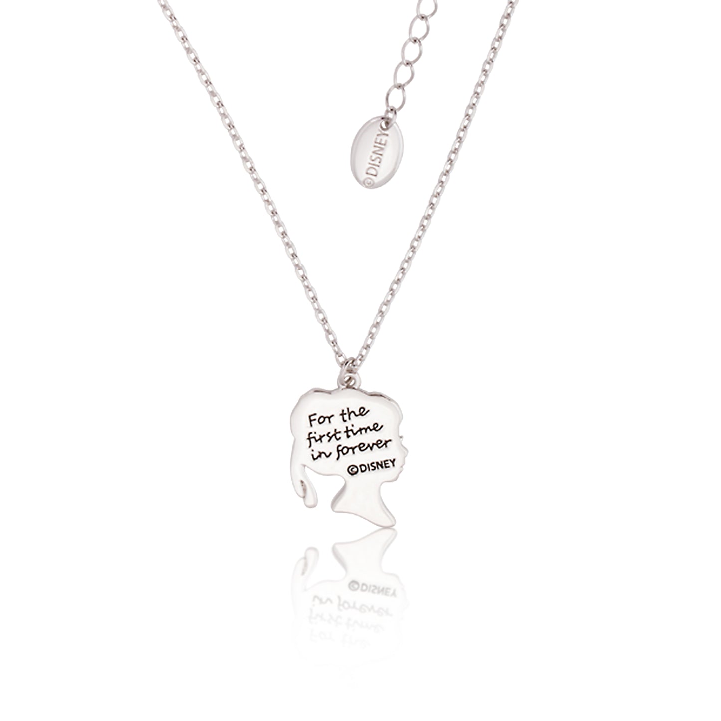 Disney by Couture Kingdom Frozen Princess Anna Silhouette Necklace