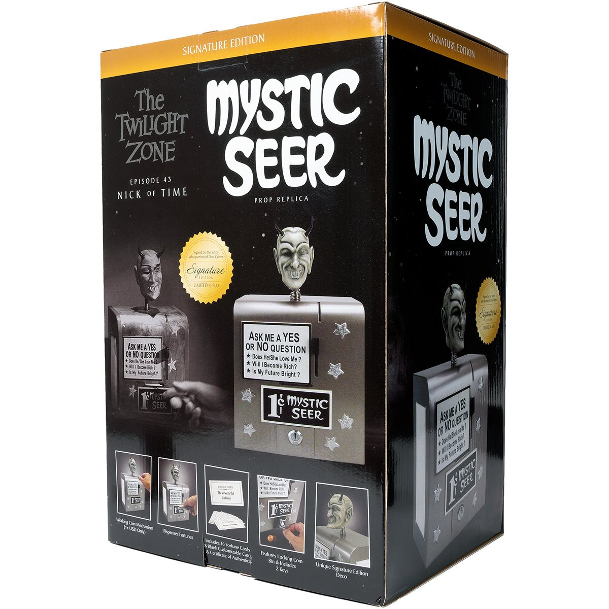 The Twilight Zone Mystic Seer 1:1 Scale Prop Replica Signature Edition