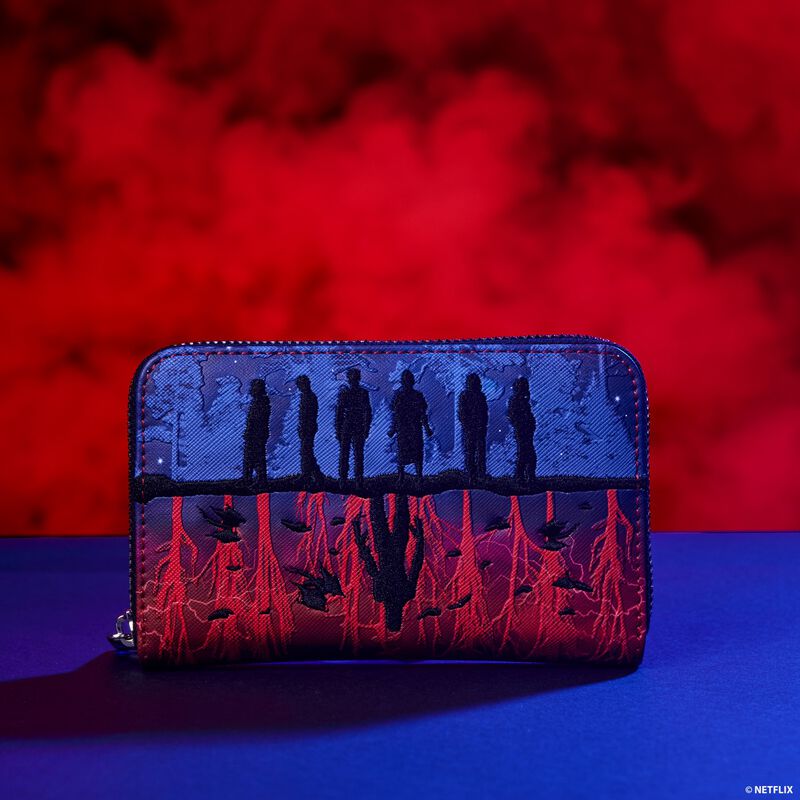 Loungefly Stranger Things Upside Down Shadows Zip Around Wallet