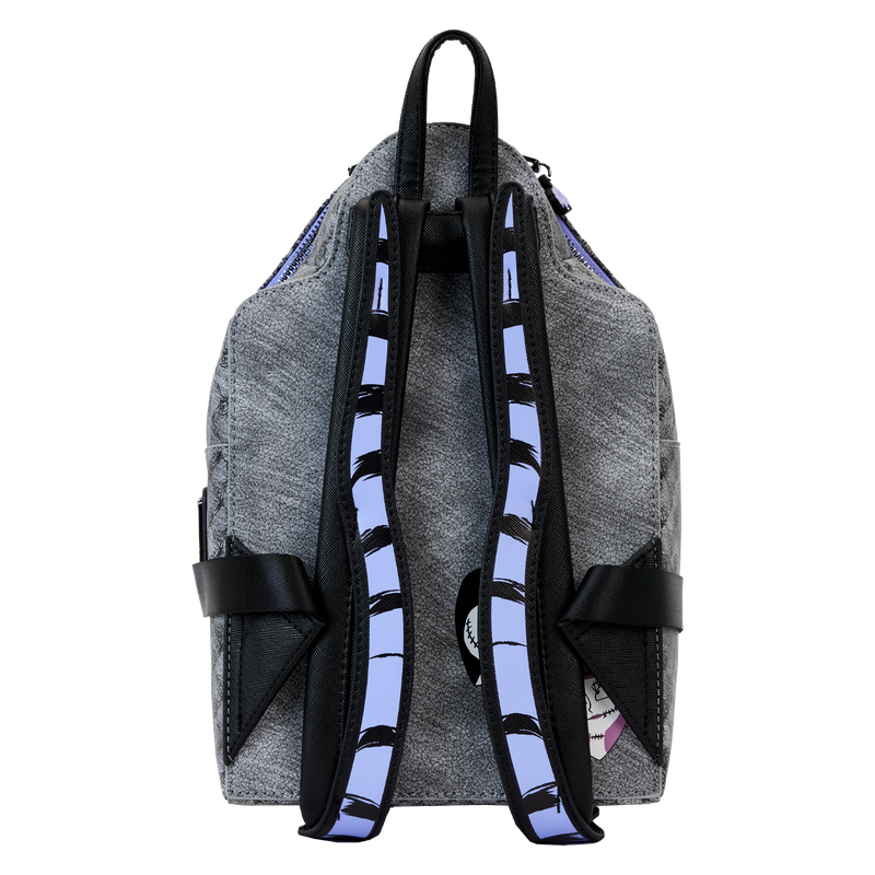 Loungefly The Nightmare Before Christmas Jack and Sally Eternally Yours Tombstone Mini Backpack