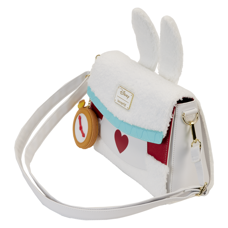Loungefly Disney Alice in Wonderland White Rabbit Cosplay Crossbody Bag