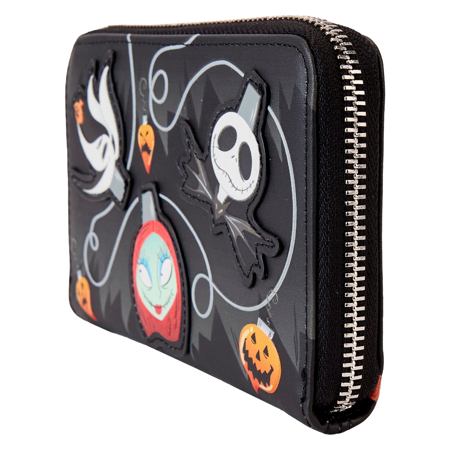 Loungefly The Nightmare Before Christmas Tree String Lights Glow Zip Around Wallet