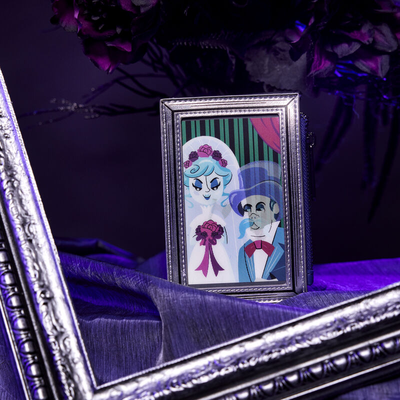 Loungefly Haunted Mansion Black Widow Bride Lenticular Card Holder