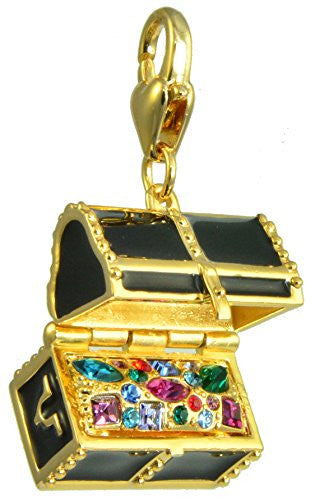 Disney by Couture Kingdom Tinker Bell Peter Pan Treasure Chest Charm