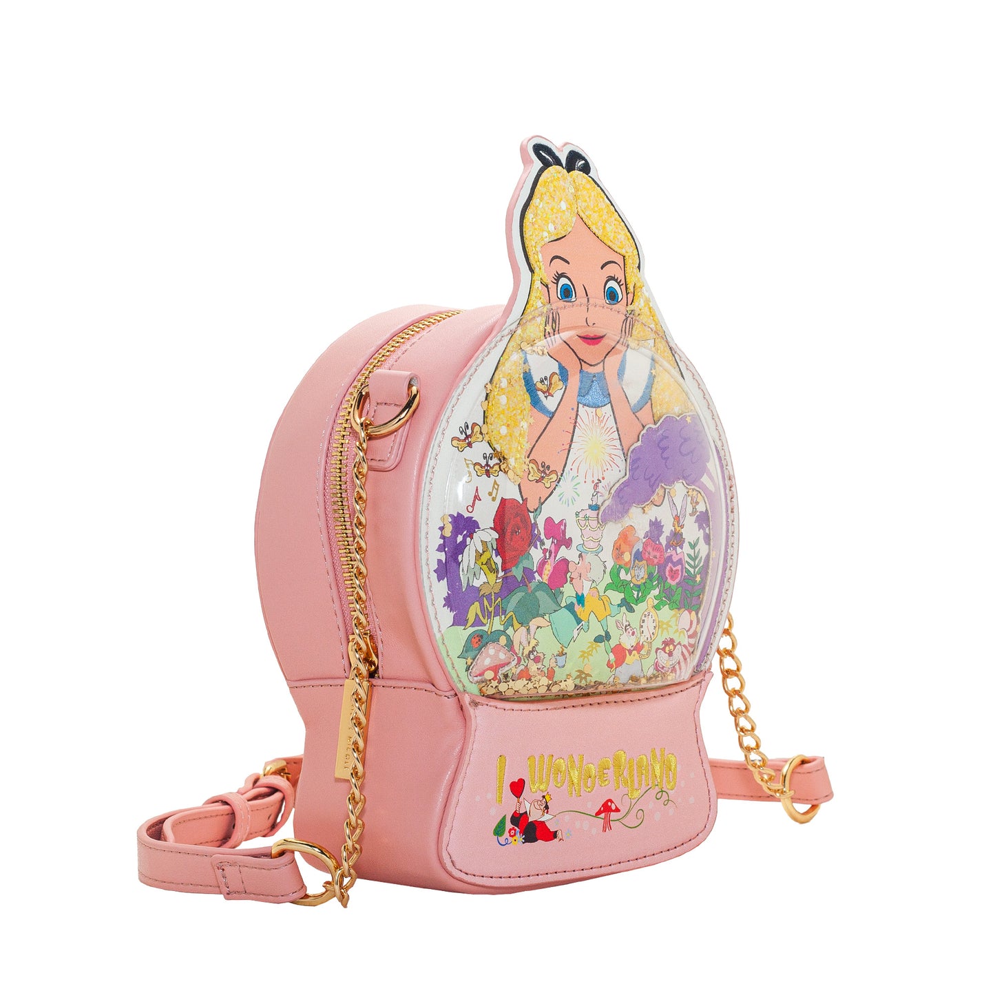 Alice in Wonderland Snow Globe Crossbody