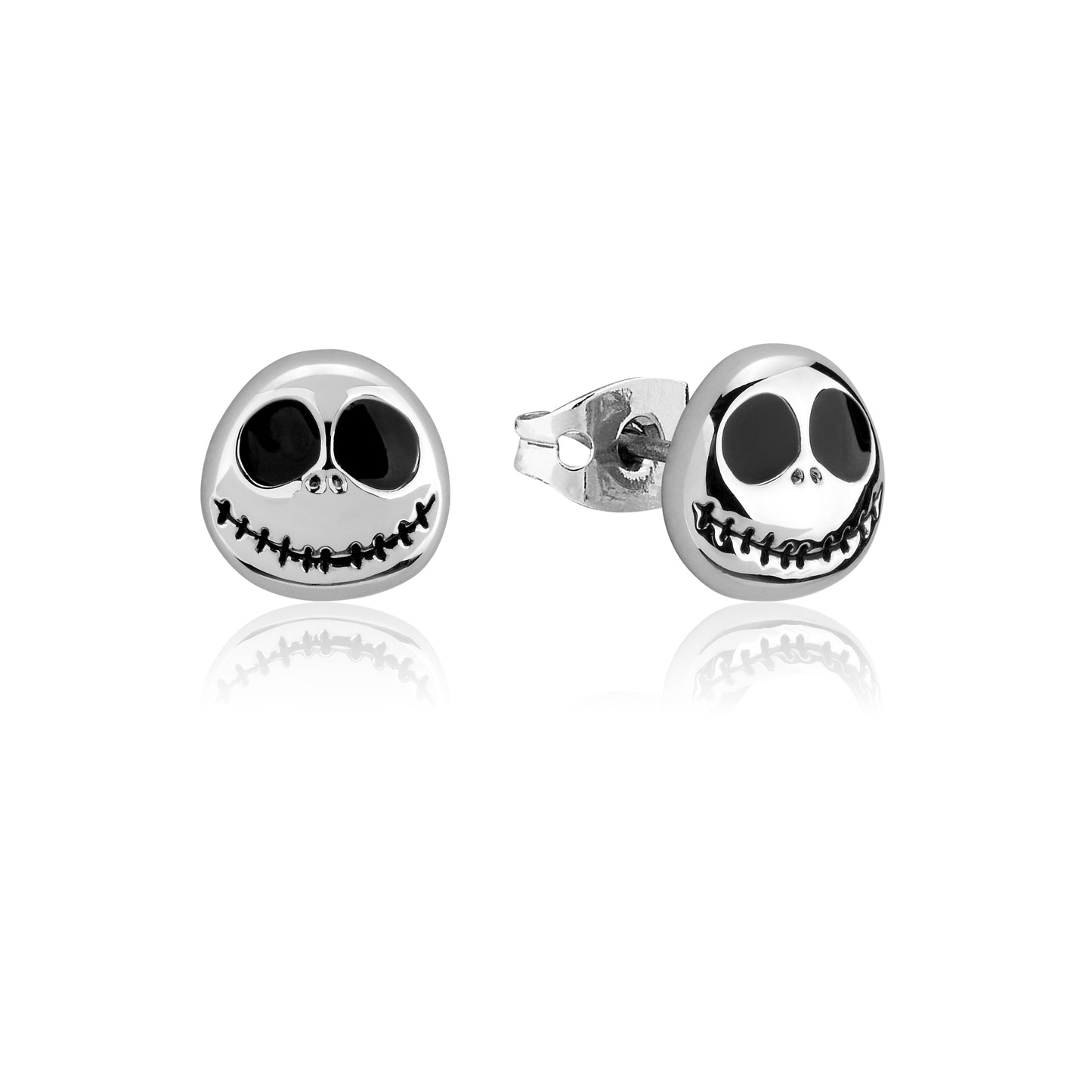 Tim Burton's The Nightmare Before Christmas Jack Skellington Stud Earrings
