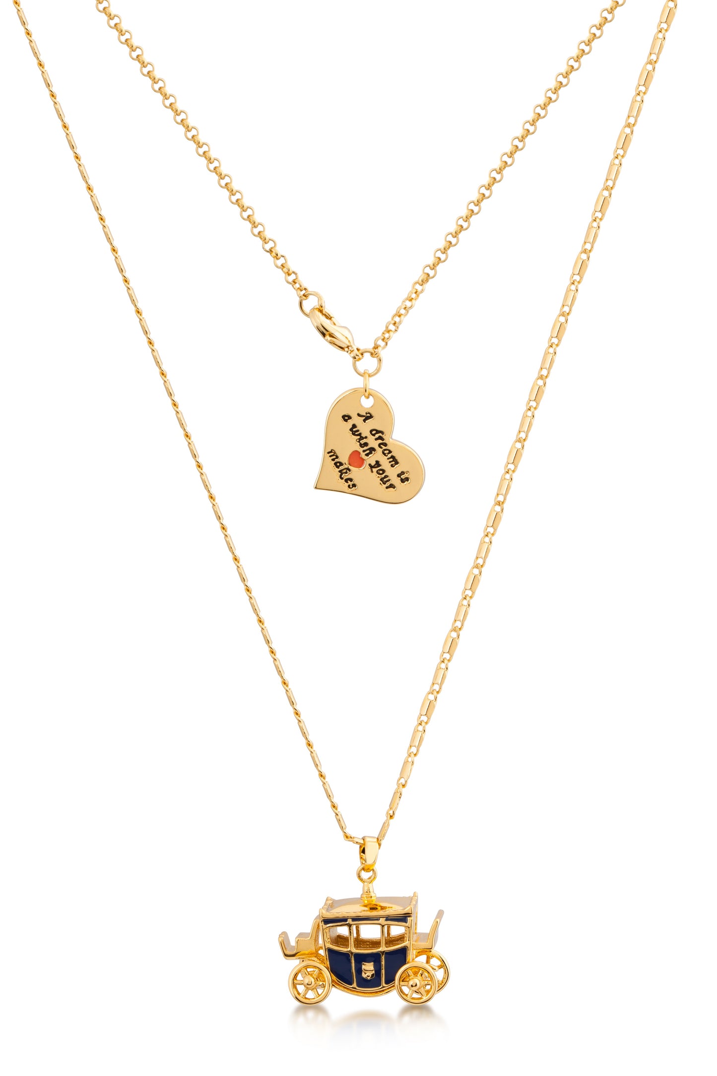 Disney by Couture Kingdom Cinderella Coach Carriage Necklace