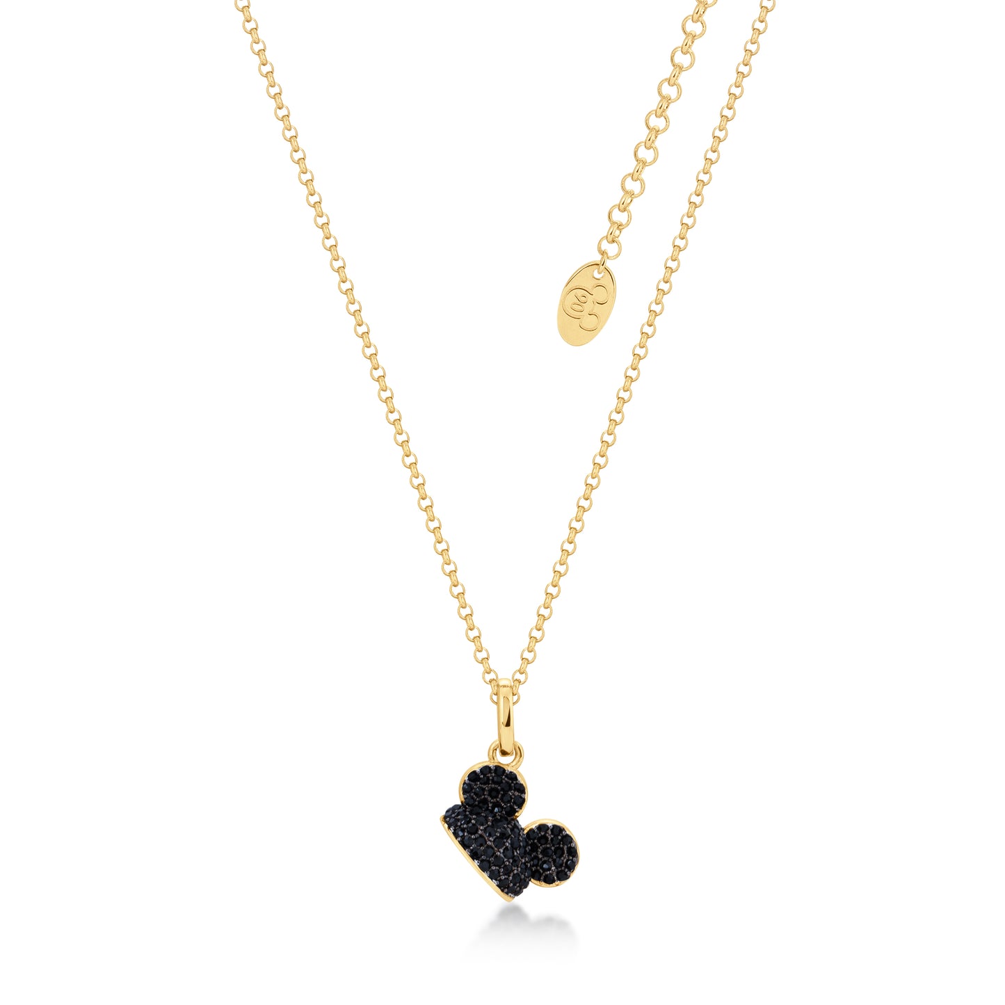 Disney by Couture Kingdom Mickey Mouse Black Ear Hat Necklace