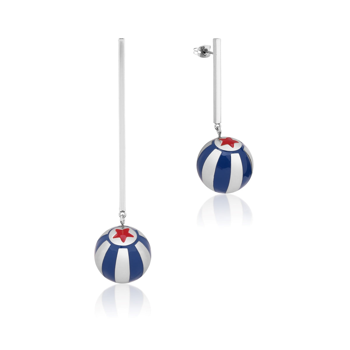 Dumbo Circus Ball Drop Earrings