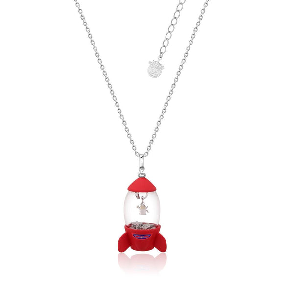 Toy Story Pizza Planet Rocket Necklace
