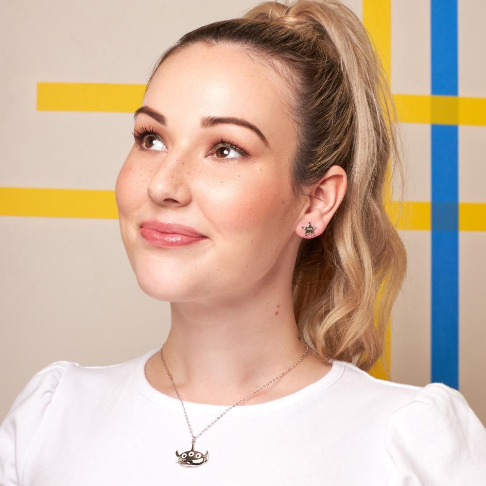 Disney Pixar by Couture Kingdom Toy Story Alien Necklace Twin Treats