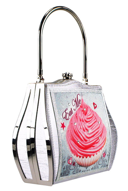 Helen Rochfort Alice in Wonderland Eat Me Drink Me Limited Edition Handbag
