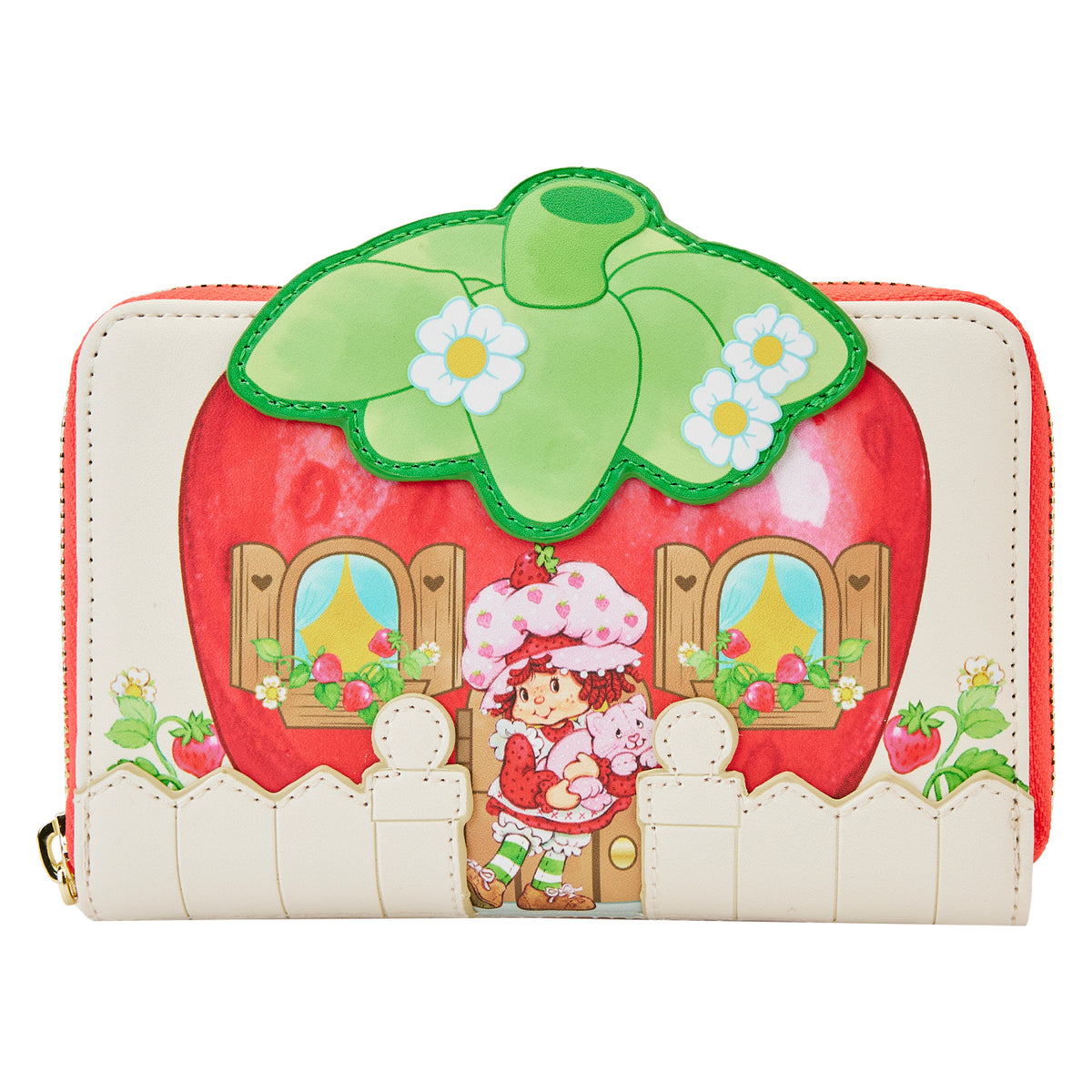 Loungefly Strawberry Shortcake Strawberry House Zip Around Wallet