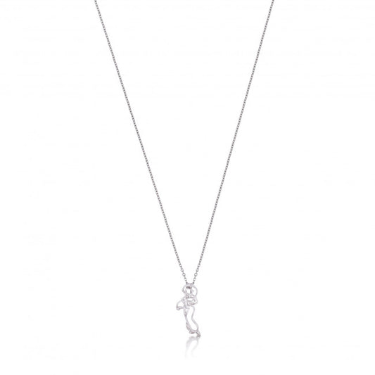 Disney by Couture Kingdom Aladdin Jasmine Outline Necklace