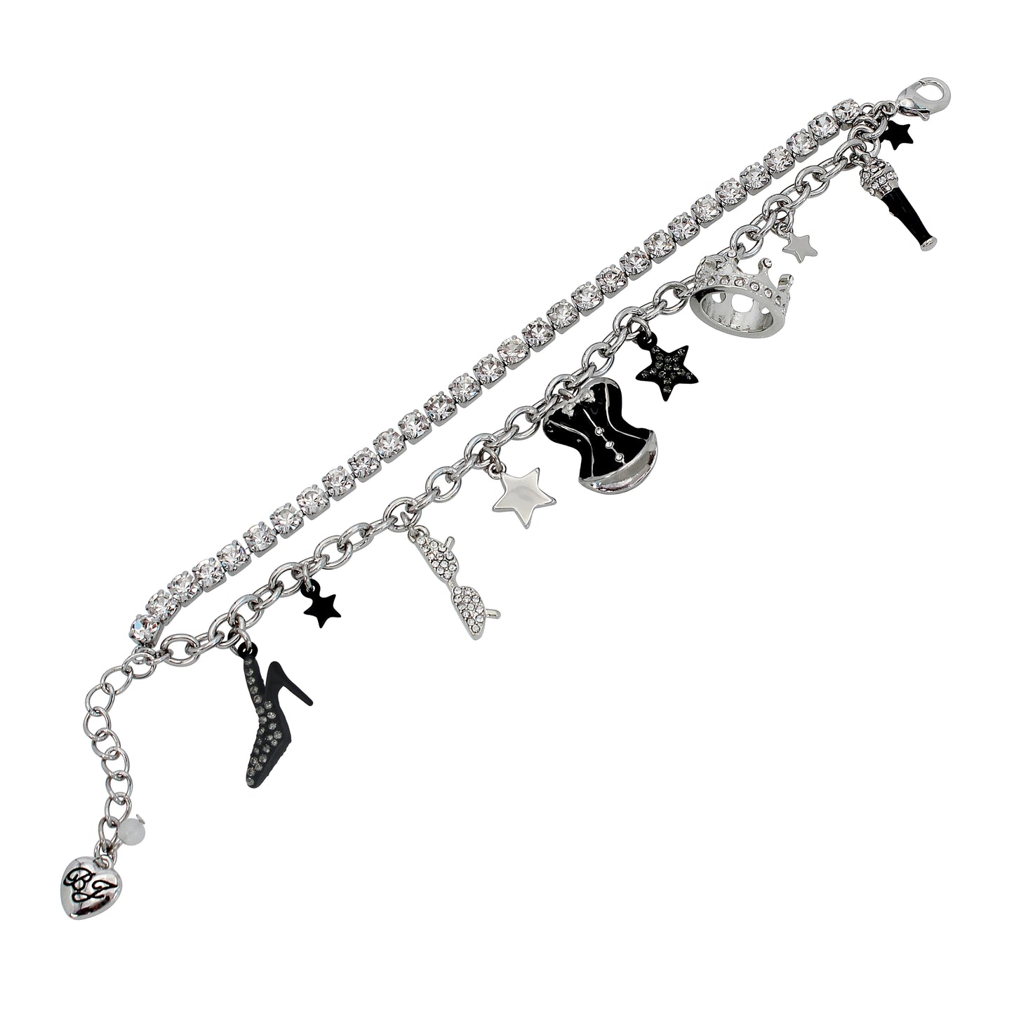 Midnight Magic Corset Charm Bracelet