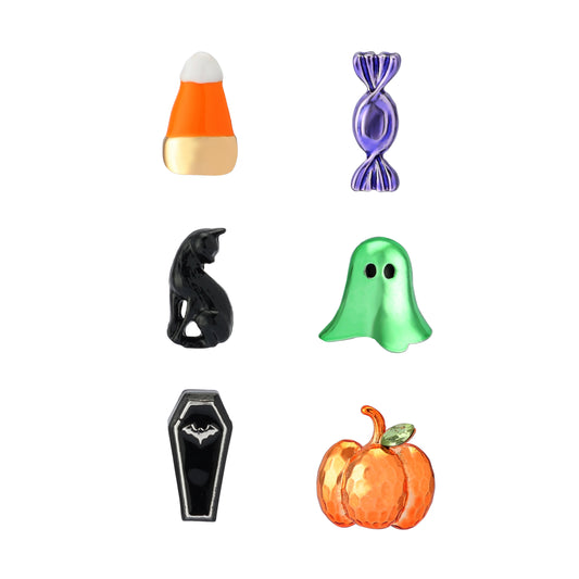 Betsey Johnson Halloween Spooky Stud Earring Set