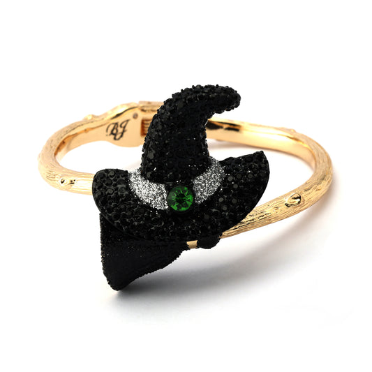 Betsey Johnson Witch Hat Bangle Bracelet