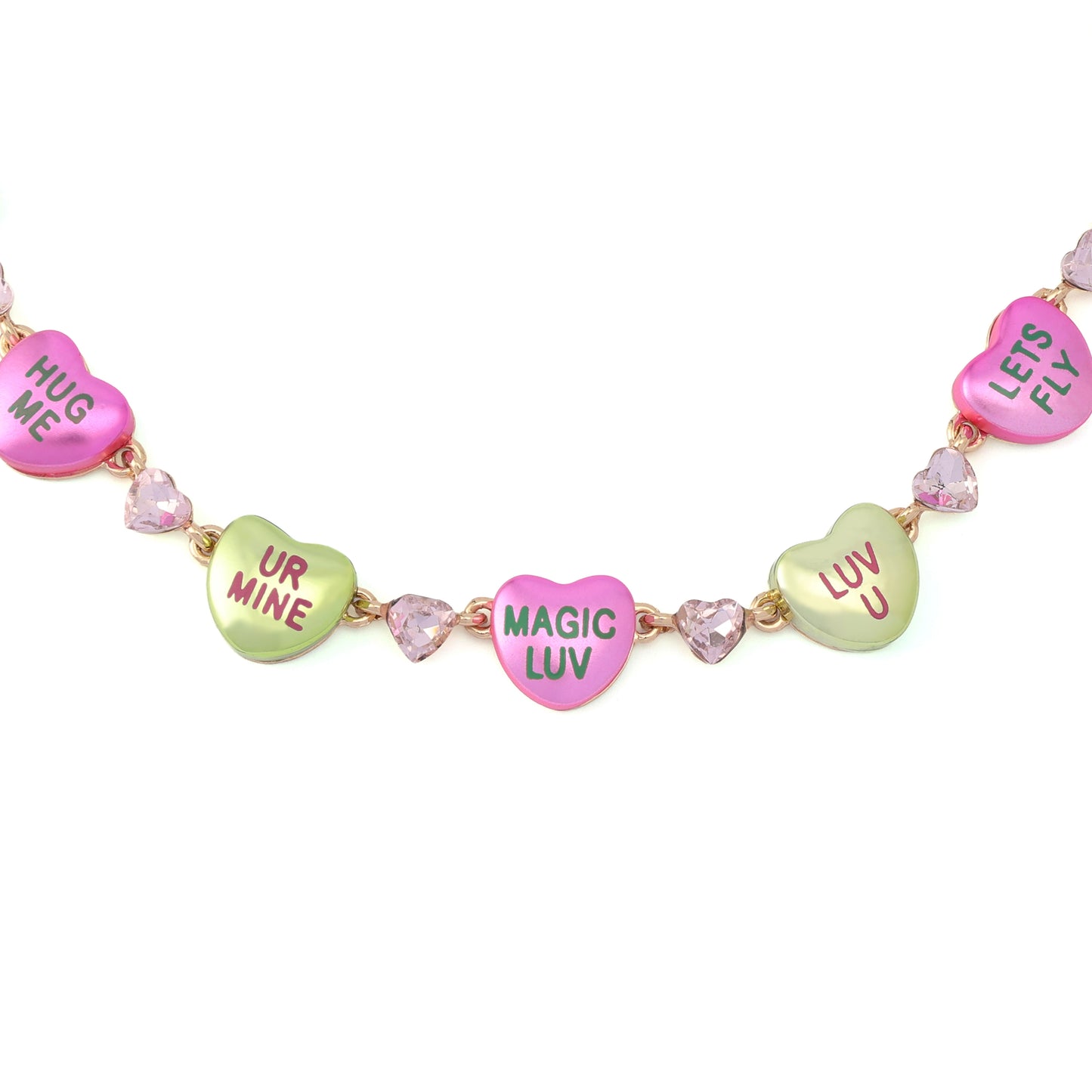 Betsey Johnson Sweetheart Collar Necklace