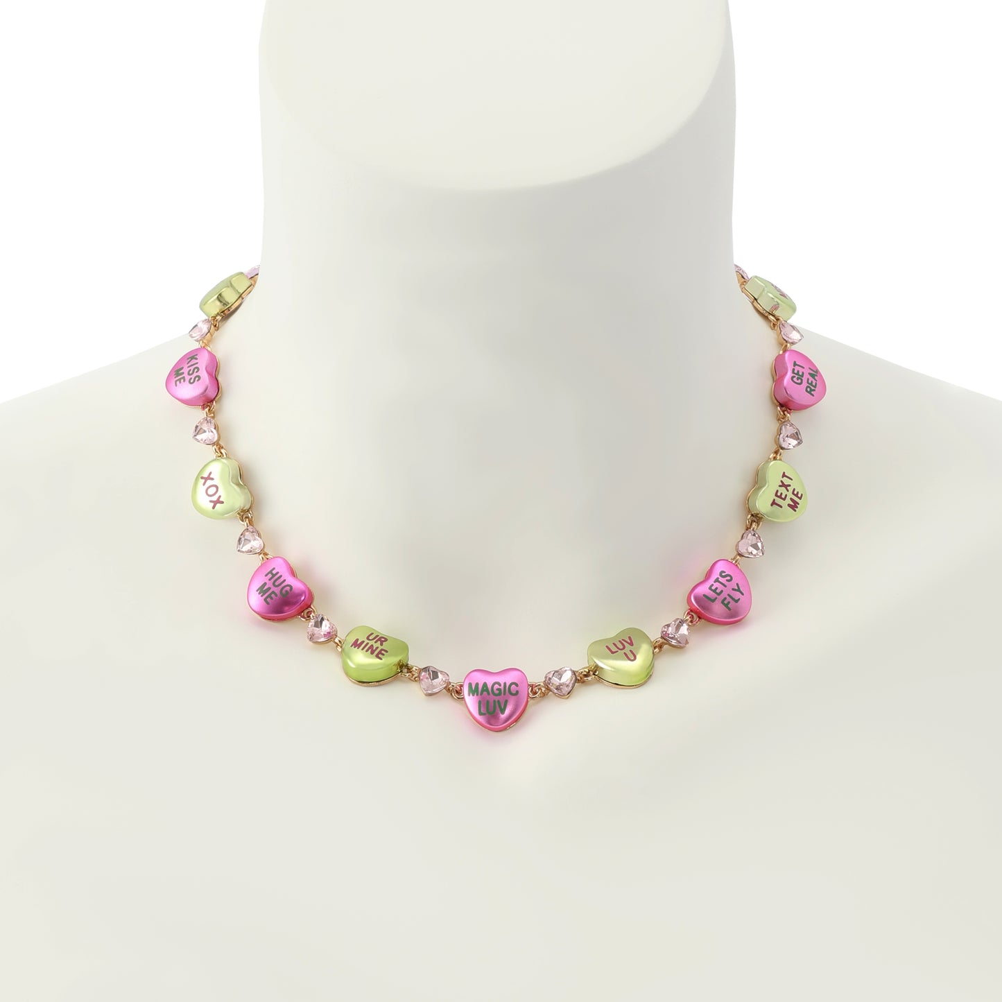 Betsey Johnson Sweetheart Collar Necklace