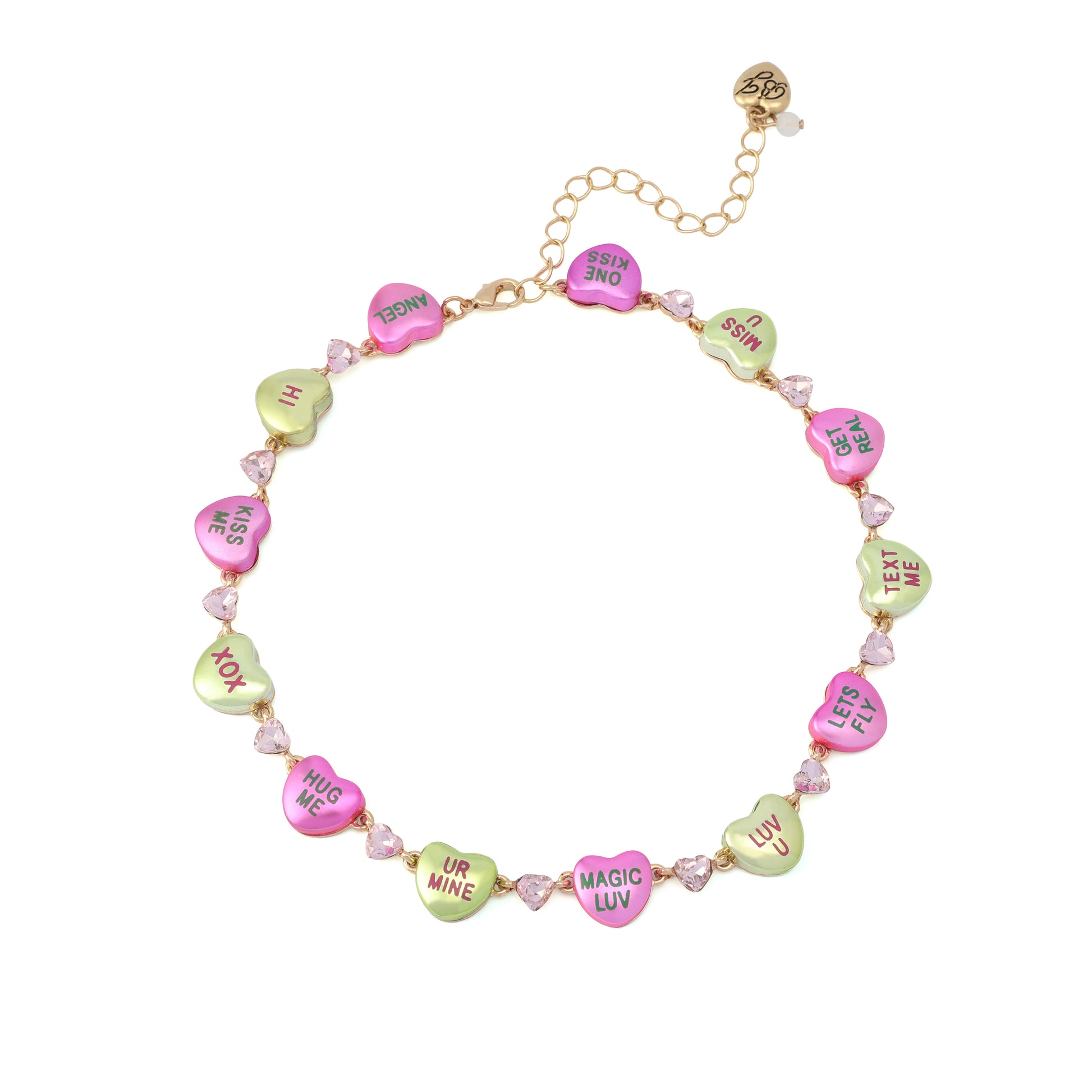 Betsey Johnson Sweetheart Collar Necklace