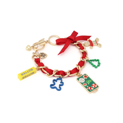 Betsey Johnson Christmas Baking Cookies  Bracelet