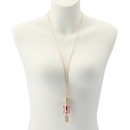 Betsey Johnson Nutcracker Pendant Necklace