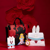 Loungefly Disney Alice in Wonderland White Rabbit Cosplay Zip Around Wallet