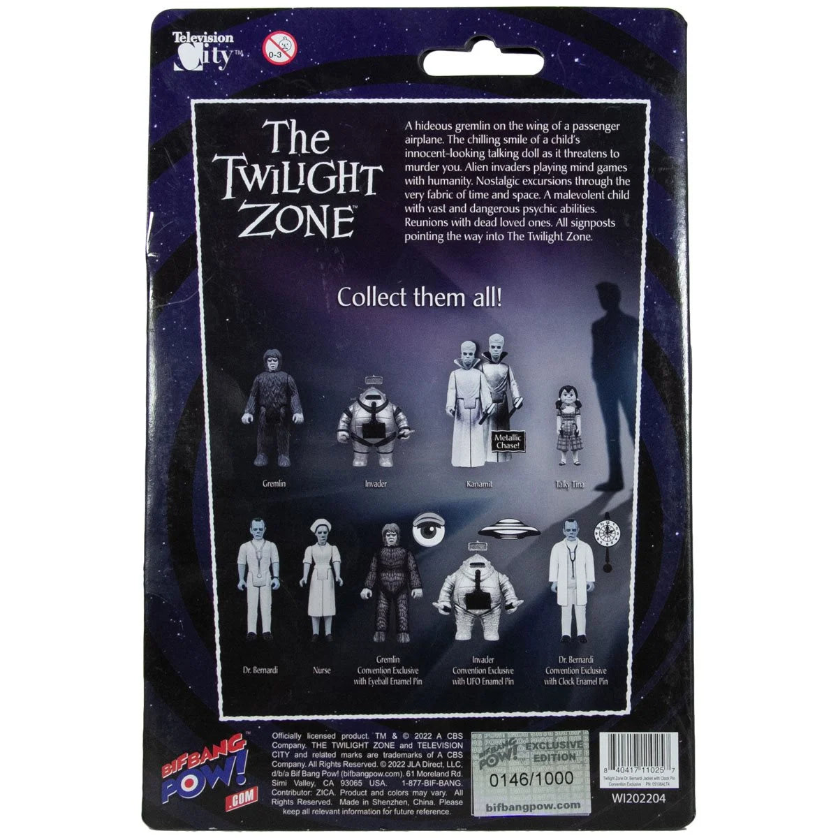 The Twilight Zone Eye of the Beholder Doctor with Diorama 3 3/4-Inch Figure Series 5 - Convention Exclusive