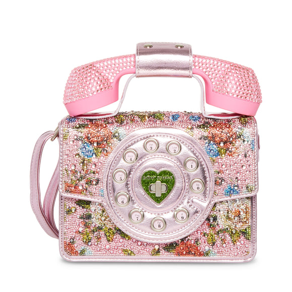 Betsey Johnson Kitsch Gimme A Ring Phone Crossbody Bag