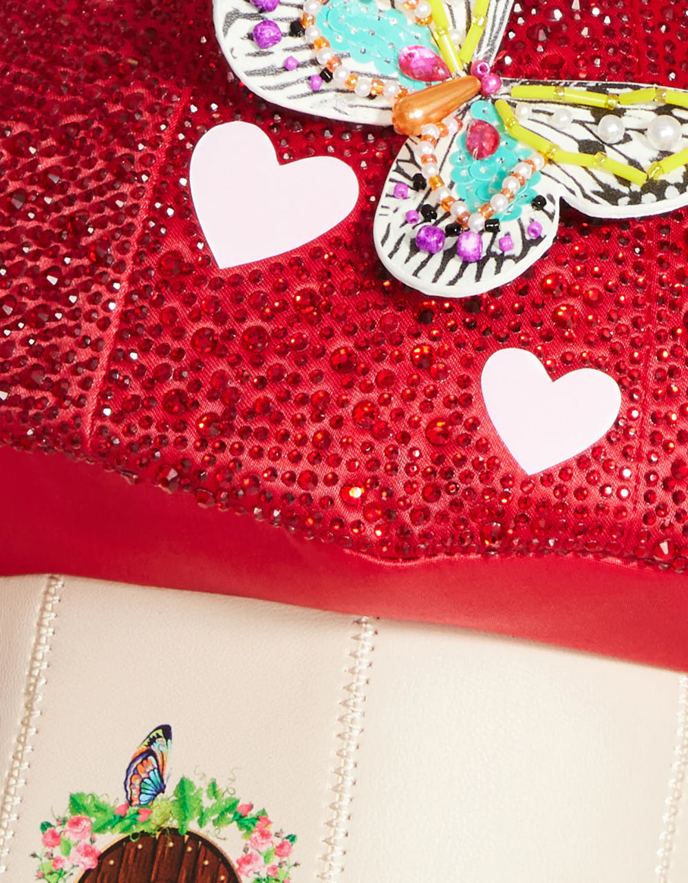 Betsey Johnson Kitsch Mush Love Crossbody Bag