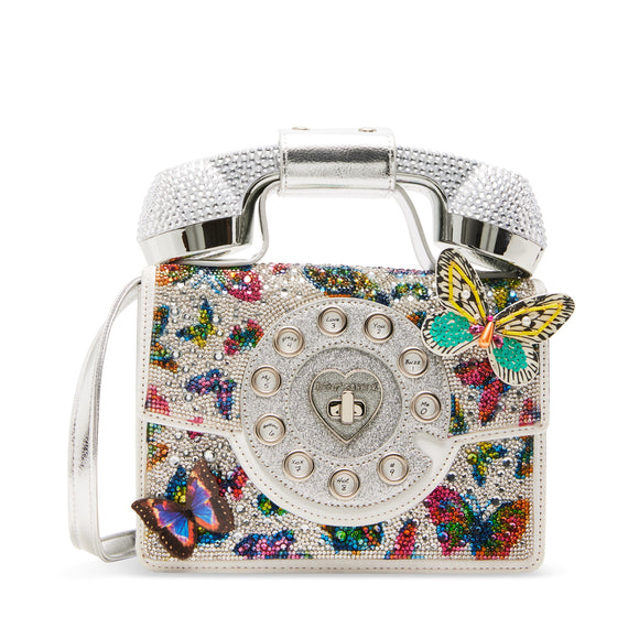 Betsey Johnson Kitsch Butterfly Phone Crossbody Bag