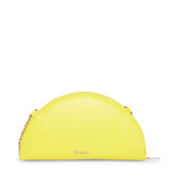 Betsey Johnson Kitsch Pucker Up Crossbody Yellow