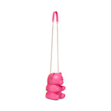 Betsey Johnson Kitsch Bear Necessity Crossbody Bag Pink