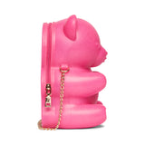 Betsey Johnson Kitsch Bear Necessity Crossbody Bag Pink
