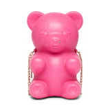Betsey Johnson Kitsch Bear Necessity Crossbody Bag Pink