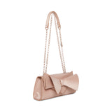 Betsey Johnson Angular Bow Convertible Bag Champagne