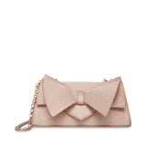 Betsey Johnson Angular Bow Convertible Bag Champagne