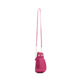 Betsey Johnson Kitsch Fight Like A Girl Crossbody Bag Pink