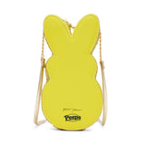 Betsey Johnson x Peeps Kitsch Rhinestone Bunny Crossbody Bag Yellow
