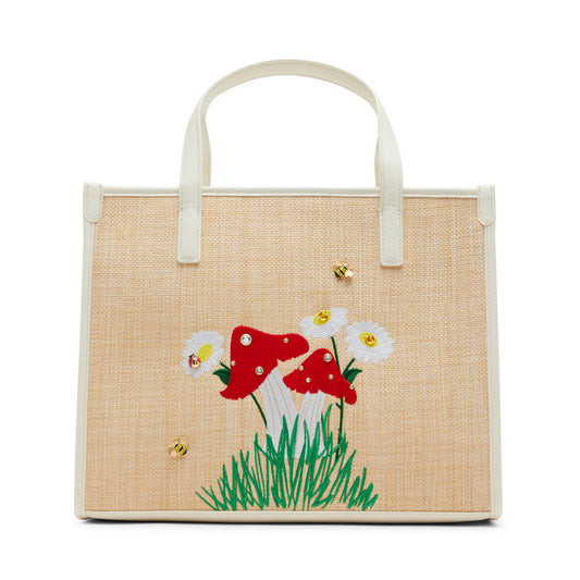 Betsey Johnson Shroomin Shopper Tote Bag